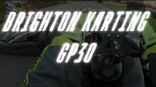 Chaos at Brighton Karting GP30 race! 