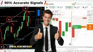 100% Non-Repaint MT4 Indicator for Binary Trading | 90% Accurate on Live and OTC 😍⚡️