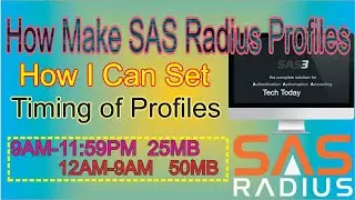 How to Make Profiles in SAS Radius Server Manager 2021