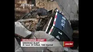 Powerful explosion in Qingdao, Shandong kills at least 35, injures 166