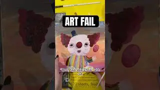 ART FAIL 😫😅 #artist