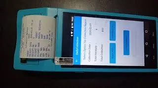 Online Android Cash Collection Machine with Windows Application Demo - Shree Shyam Handheld
