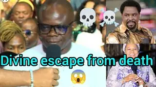 Unbelievable testimony: How the anointing sticker and morning water preseved his life #scoan