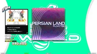 【DDR WORLD】 PERSIAN LAND  FLOXYTEK 【SINGLE Basic7】 SPEED225-450 REVERSE BSP7
