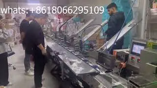 Disposable napkin salt pepper toothpick cutlery sets packaging machine in turkey customers factory