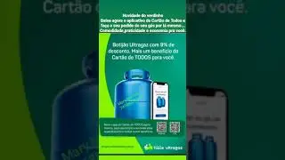 #botij&atilde;o ultragas 09% de desconto #mais um beneficio cartao de todos