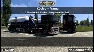 2 Stunden & 1.379 km: Entspannte Fernfahrt | ETS2 MP No Commentary