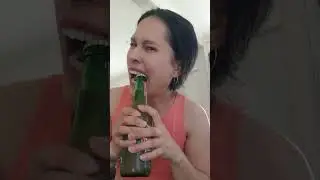 how to open a bottle using my teeth😱😁 #shorts #shortvideo #trending #viral