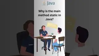 Why is the main method static in Java