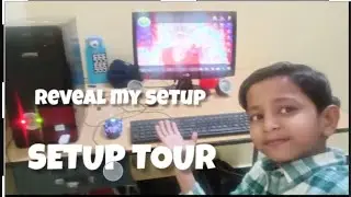 My setup revealedRGB Lighting & Decor #setup tour #Hindi gaming #gaming setup