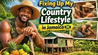 Обновляю свой деревенский образ жизни на Ямайке 🇯🇲 | Настоящая сельская жизнь на Ямайке.