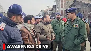 Traffic Police organize awareness drive in Srinagar