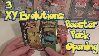 ★ Opening 3x XY Generations Booster Packs