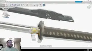 How to Make a Sword in Fusion 360 - Part 1 - Katana