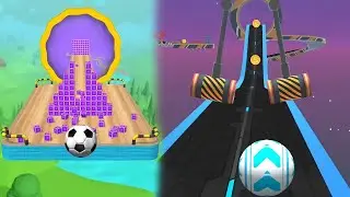 🧿 Sky Rolling Ball Vs Portal Run Going Balls  Pro Gameplay #001162 ( Android & IOS GamePlays )