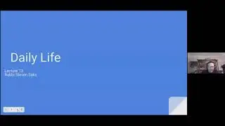 Dead Sea Scroll Lectures 13 - Daily Life