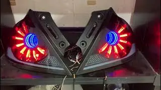 Full Custom 3D Mirror Light Stoplamp Brio, kolaborasi Yoong Motor Indonesia dengan Yoong Motor Cable