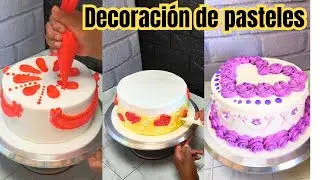 Cómo decorar tortas faciles ✅ ideas para decorar un pastel 🍩