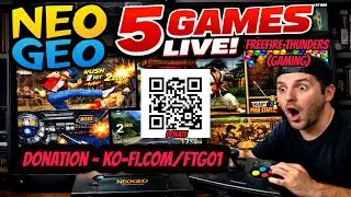 [TAS] NEOGEO 5X KOF LIVE GAMEPLAY Tournament