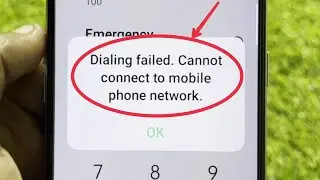 Dialing failed. Cannot connect to mobile phone network in oppo mobile