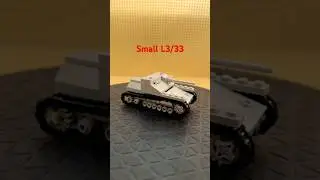 Small lego L3/33 #lego #warthunder #tank #trending