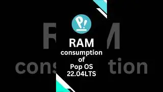 RAM Usage Test: Pop!_OS 22.04 LTS #popos  #linux