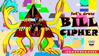How to draw Bill Cipher from Gravity Falls