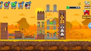 Level 1-2 &ndash; Angry Birds Friends No Power-Up Challenge (T-1619) | 3 Stars Gameplay &ndash; Sep 25