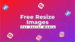 Free Image Resizer For social media | 3 Simple Steps | Design Talk |#shot #shots #ytshots