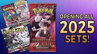 Распаковка и оценка всех наборов карточной игры Pokemon TCG 2025 года!