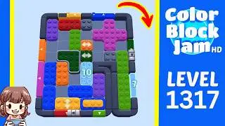 Color Block Jam Level 1317 Solution Walkthrough
