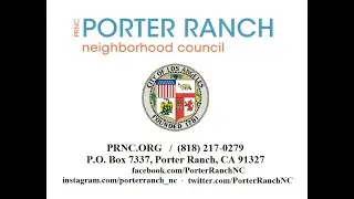 Porter Ranch Neighborhood Council By-Laws Committee Meeting, March 3, 2022