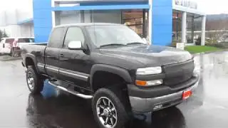 Chevrolet Silverado 2500HD 2002 года с удлиненной кабиной и коротким кузовом, полный привод (LT 4WD) &mdash; Кент-Самнер, штат Вашингтон, 18078A