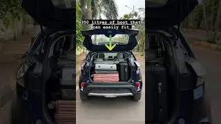 Tata Nexon boot space || Boot space || #nexon #tata #tatamotors #automobile #ktu #shortsfeed #car