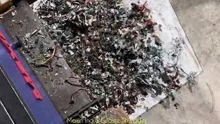 Electronics Waste shredder, #DualshaftE-wasteshredder, Dual shaft E-waste crusher, Ewaste shredding,