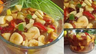 Juicy fruit Chaat recipe | Ramadan special fruit chat | world famous fruit chat | nanozkitchen