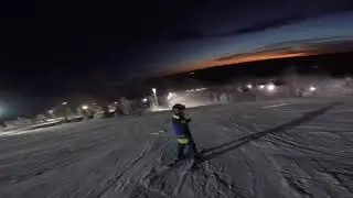 Laskettelua Lapissa!