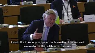 EPP Secretary General and MEP Antonio L&oacute;pez-Ist&uacute;riz on Lebanon - AFET Committee, European Parliament