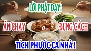 Phật dạy ăn chay đúng cách - Tích phước cả nhà I Phật dạy giữa đời thường