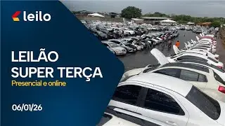 Leil&atilde;o Super Ter&ccedil;a  - Presencial e Online - 06/01/26 09:30