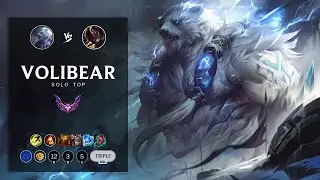 Volibear Top vs Darius - EUW Master Patch 12.17