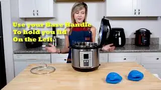 Using the Handles | Yedi 9 in1 Instant Programmable Pressure Cooker