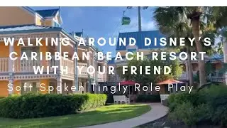 ASMR - Walking around a Disney Resort with your friend ❤️ Role Play for Tingles and Relaxation
