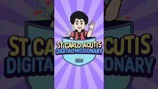 St Carlo Acutis - Digital Missionary. Coming to Parousia Kids Youtube Channel Monday! #stcarloacutis
