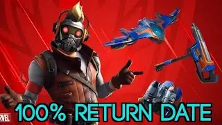 Star Lord Skin CONFIRMED RETURN RELEASE DATE in Fortnite Item Shop! (Star Lord Skin Coming Back)