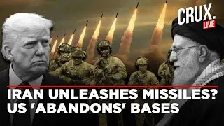 Iran Protests LIVE | EMERGENCY Evacuation At US Military Base In Qatar, Khamenei Declares War?