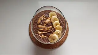Cocoa Oatmeal.....( فطار دايت لذيذ ومغذي وبأسهل طريقة( شوفان بالكاكاو