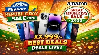Sale Live 🔥 Flipkart Republic Day Sale 2026 Best Mobile Offers | Amazon Republic Day Sale 2026