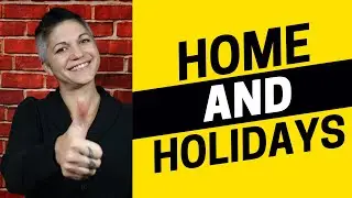 Recent IELTS Speaking Part 1 Questions: Home and Holidays