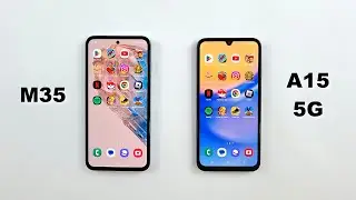Samsung Galaxy M35 против Samsung Galaxy A15 5G &mdash; ТЕСТ СКОРОСТИ